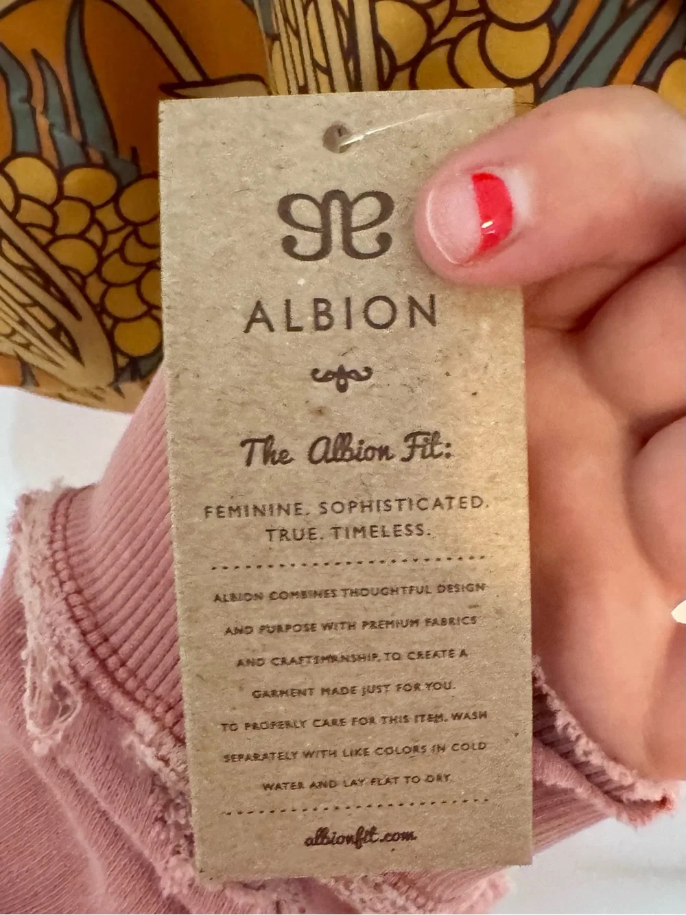 Albion | Golden Hour Cape Swim Crop Top, Size M - NWT - Picture 5 of 5